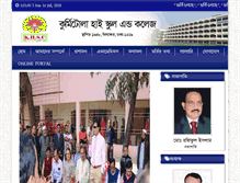 Tablet Screenshot of khs-bd.org